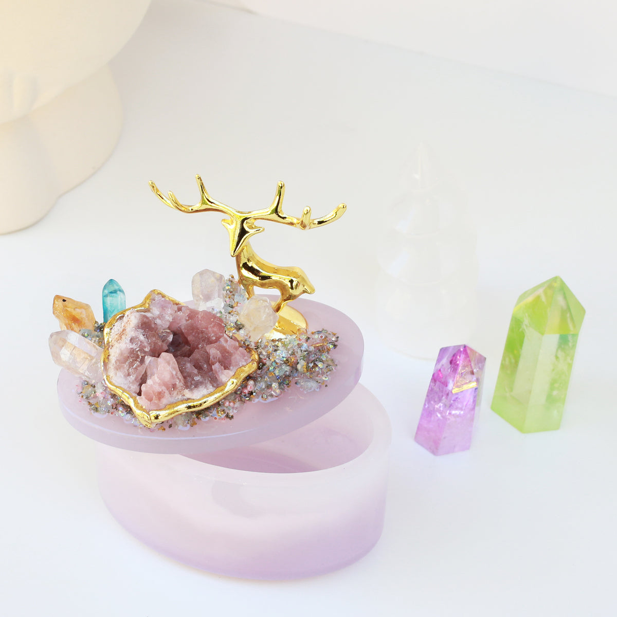 流光許願盒~黃金鹿角